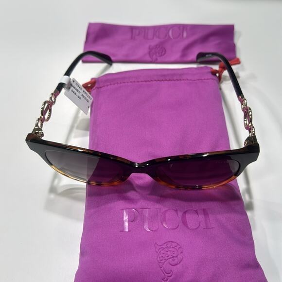 Pucci 54MM Cat Eye Sunglasses multicolored - Picture 6 of 8
